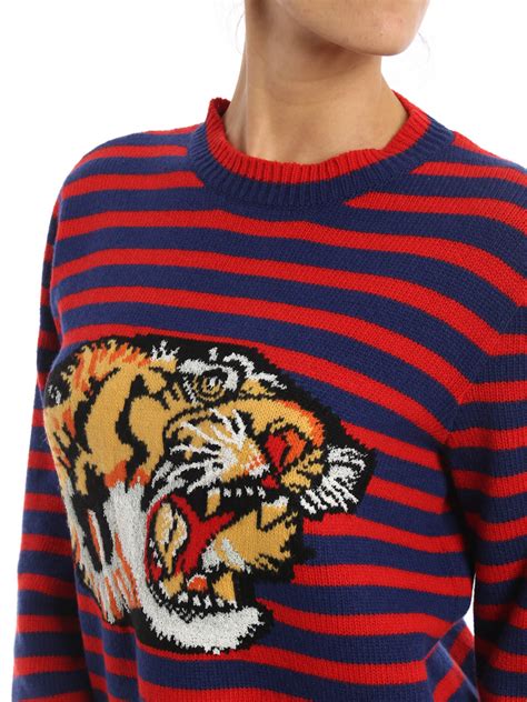 gucci wolf bee tiger sweater|gucci tiger sweater women.